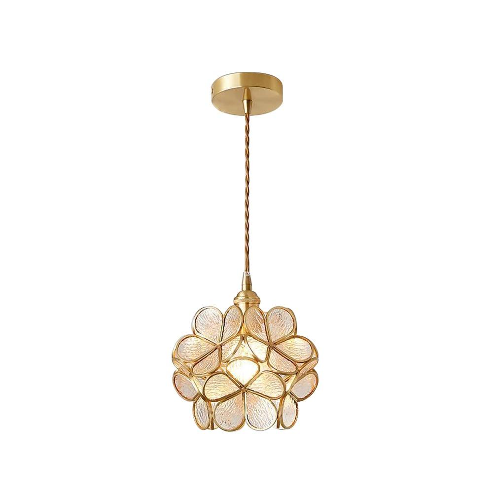 Glass Petal Pendant Light Position 34
