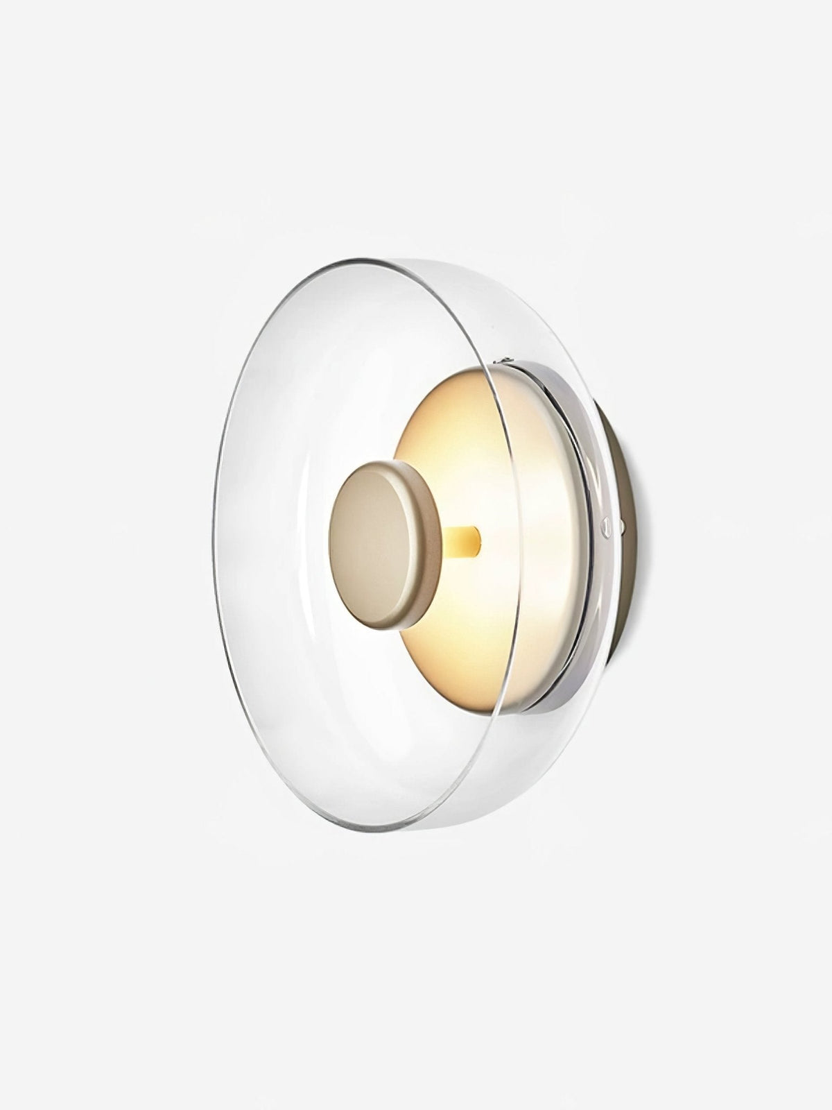 Glass Wall Light with Adjustable Brightness