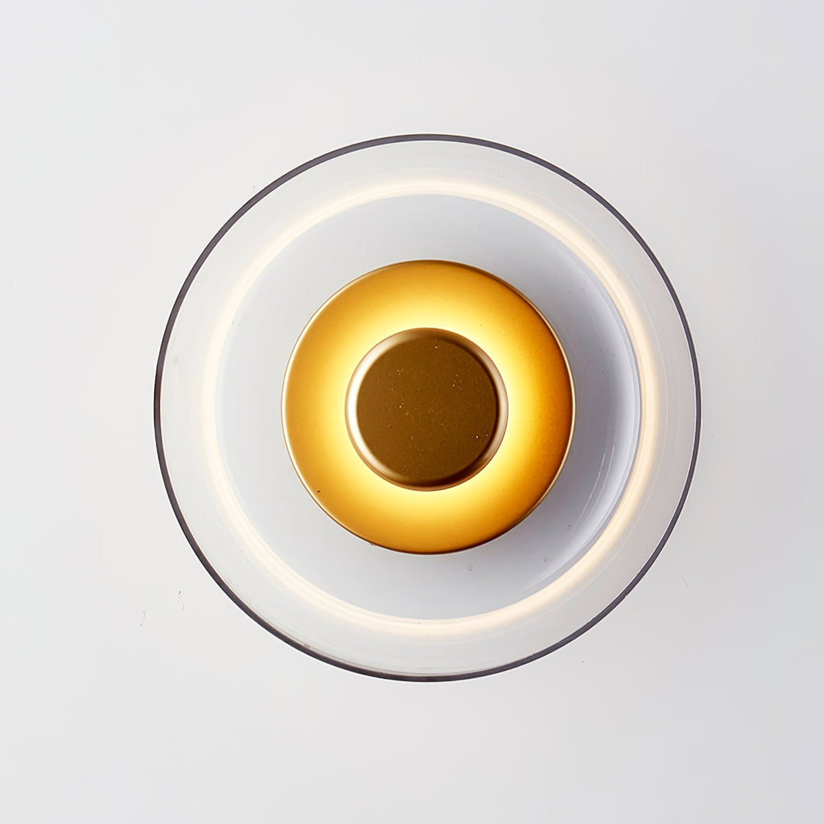 Glass Wall Light with Adjustable Brightness