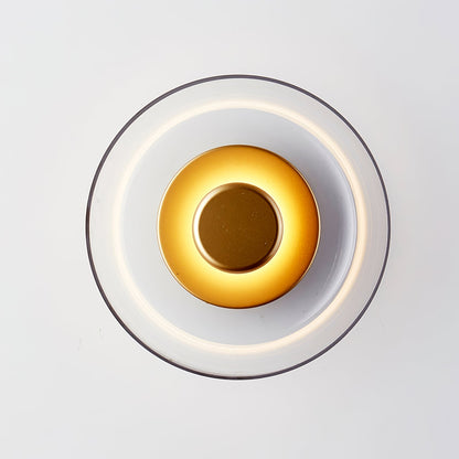 Glass Wall Light with Adjustable Brightness