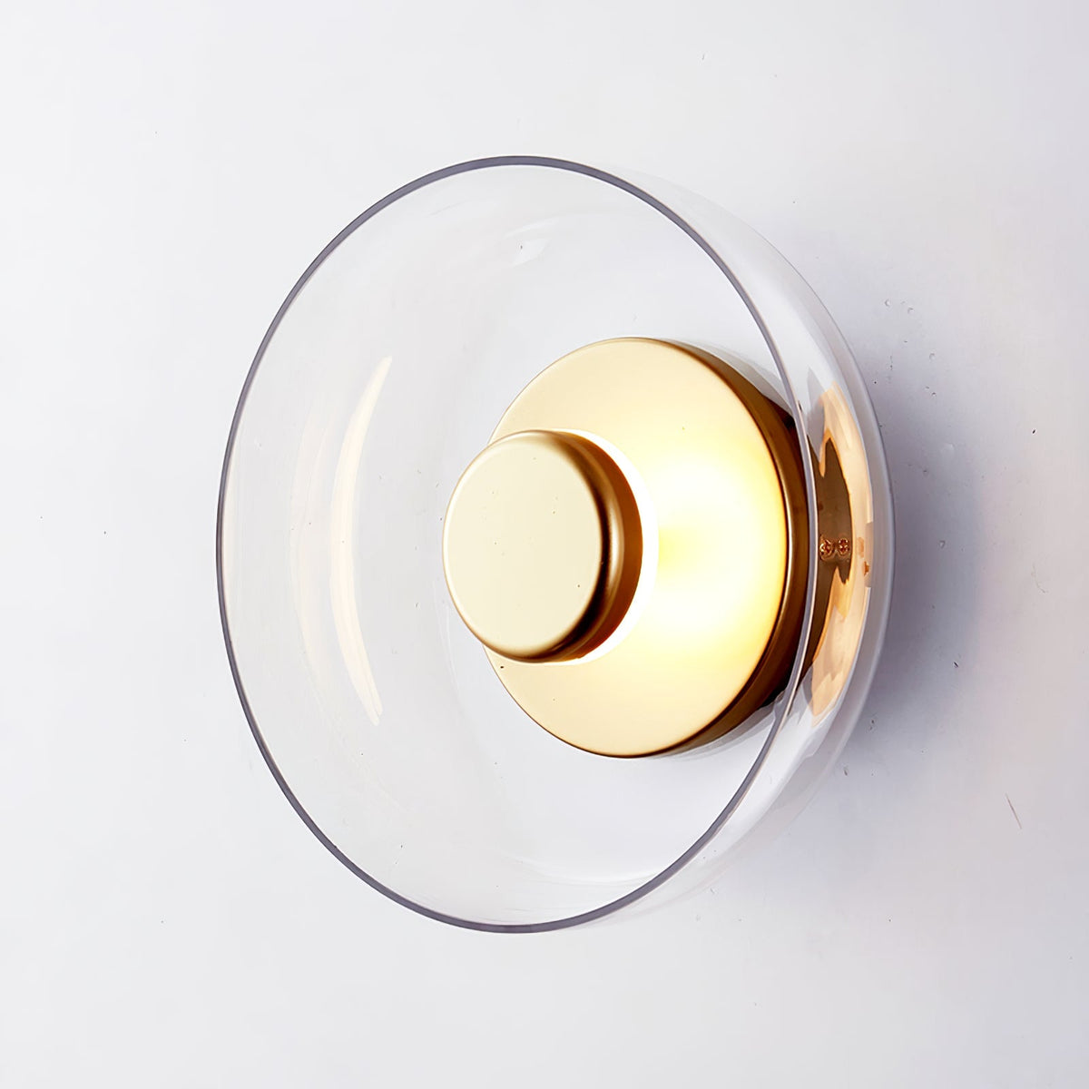 Glass Wall Light with Adjustable Brightness — front view