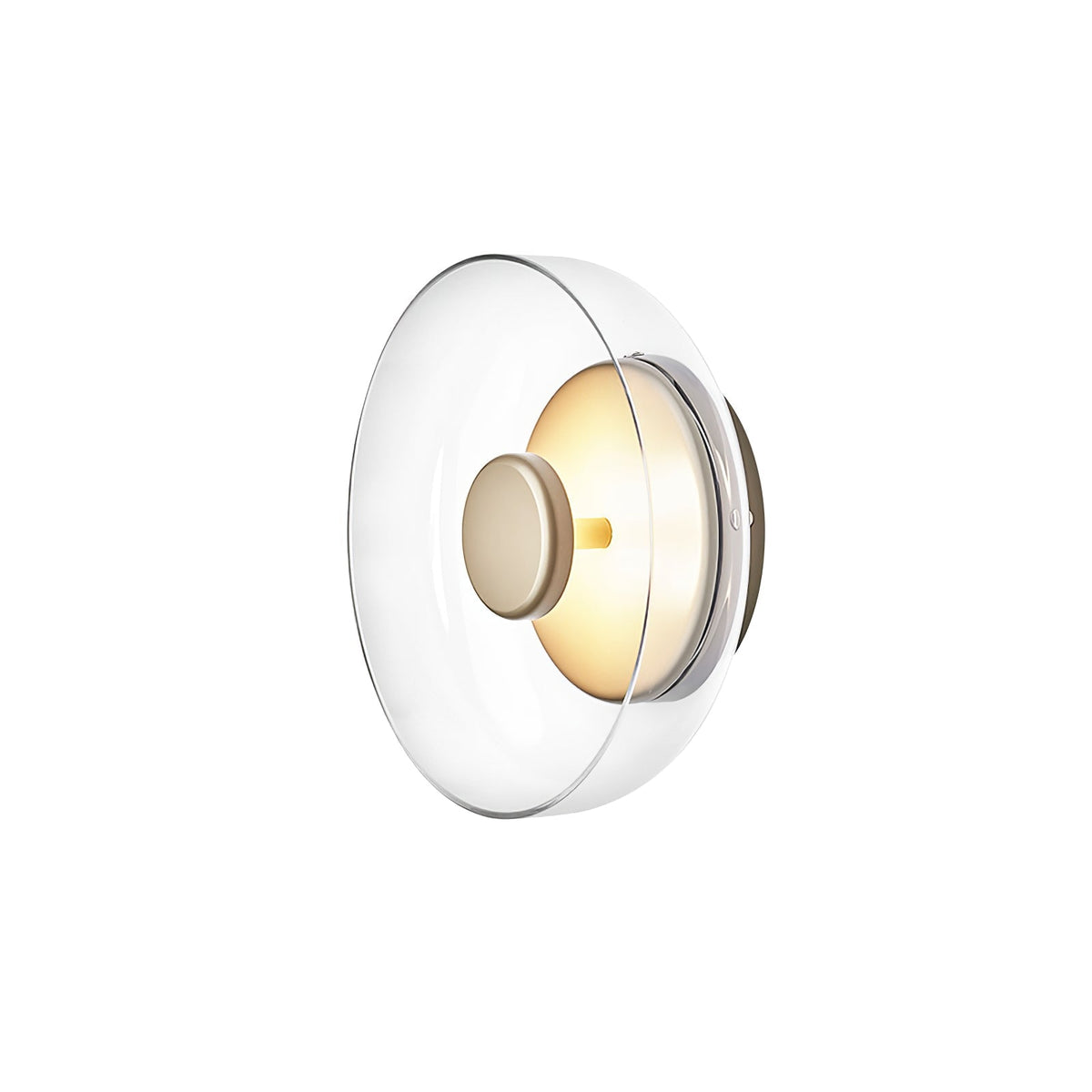Glass Wall Light with Adjustable Brightness