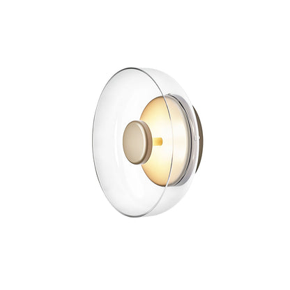 Glass Wall Light with Adjustable Brightness