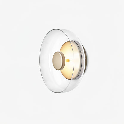 Glass Wall Light with Adjustable Brightness