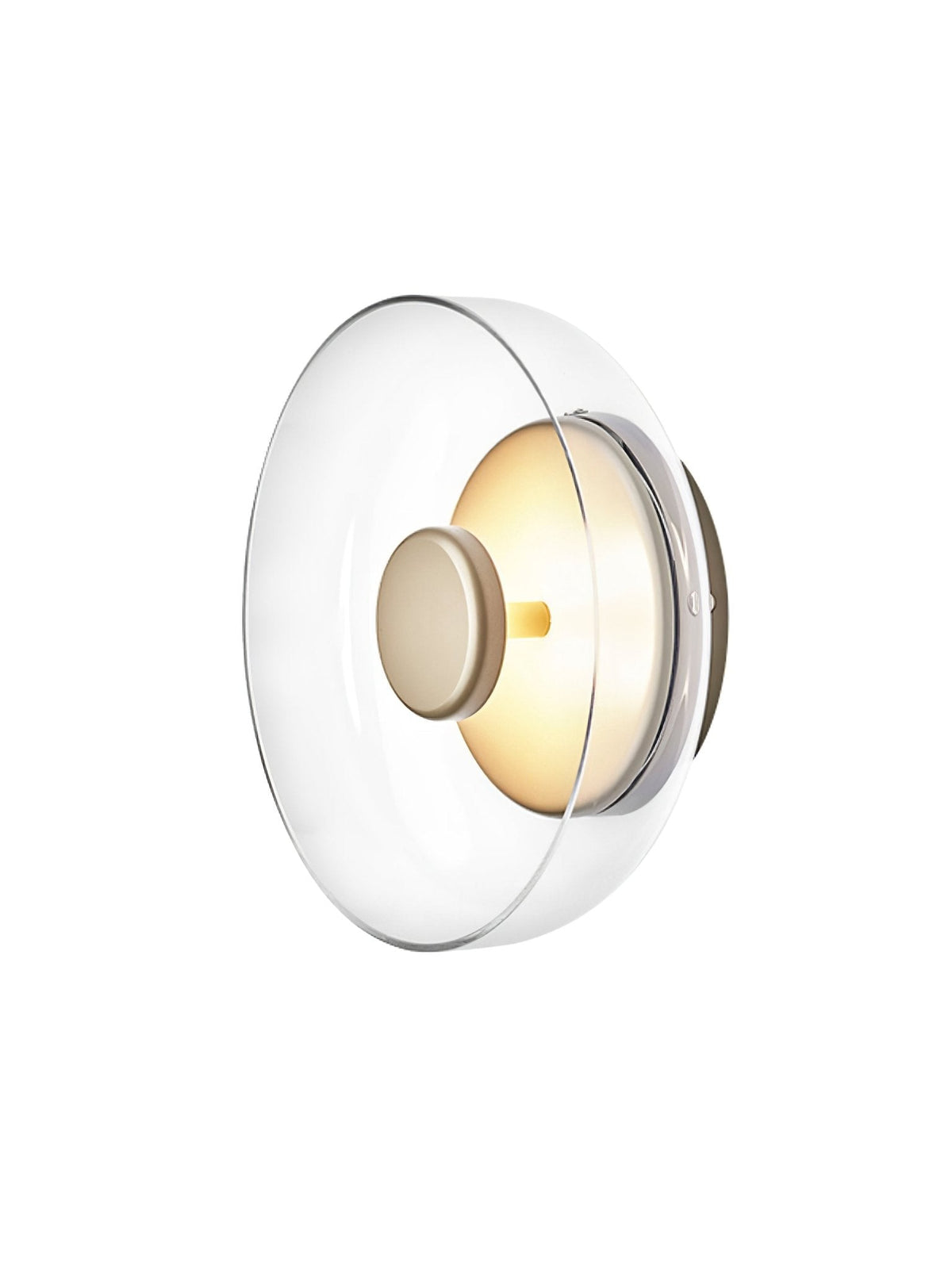 Glass Wall Light with Adjustable Brightness