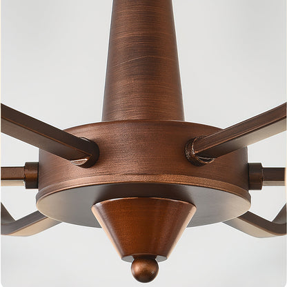 Modern Globe Spotlight Chandelier with Adjustable Arms