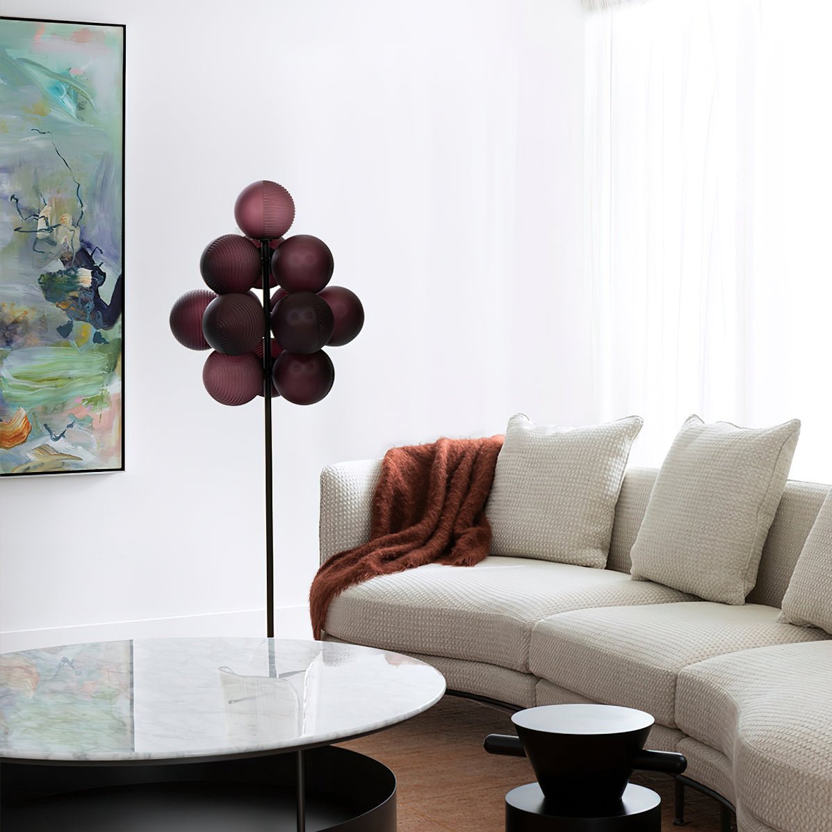 Grape Floor Lamp Position 28