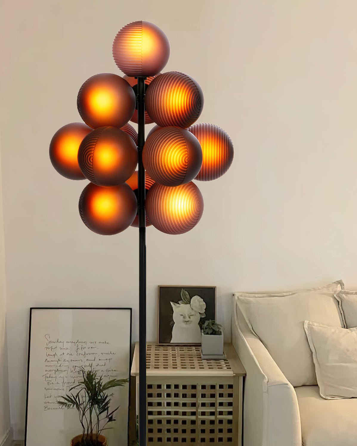 Grape Floor Lamp Position 34