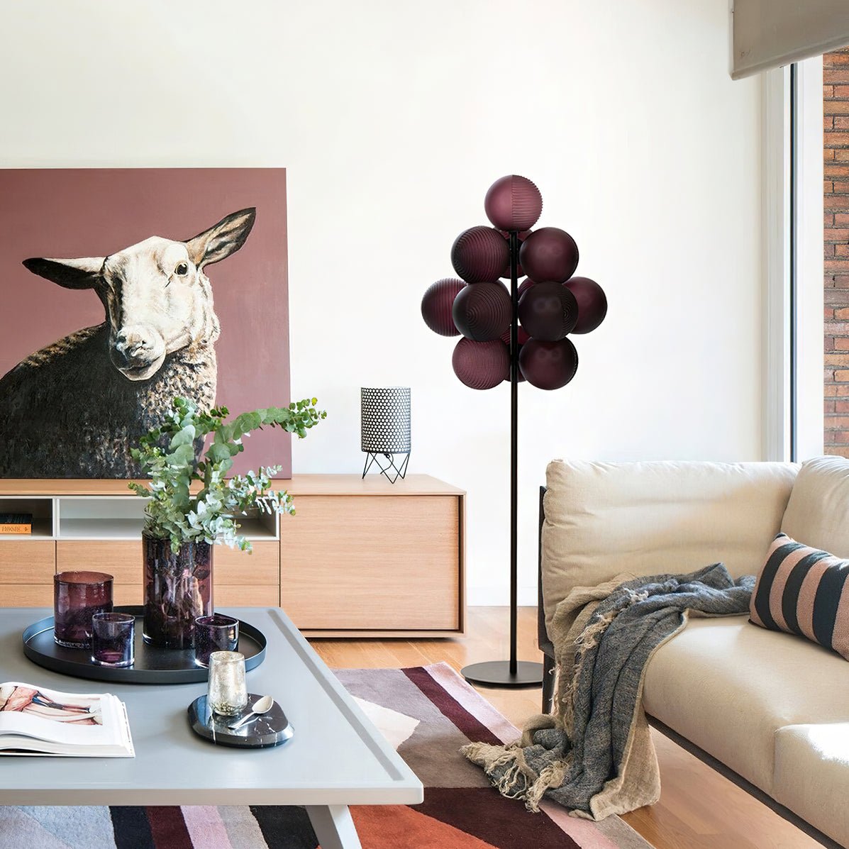 Grape Floor Lamp Position 25