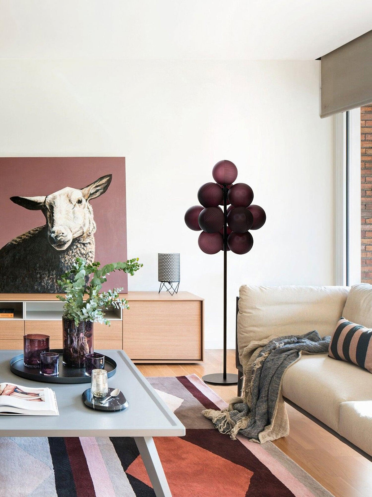 Grape Floor Lamp Position 16