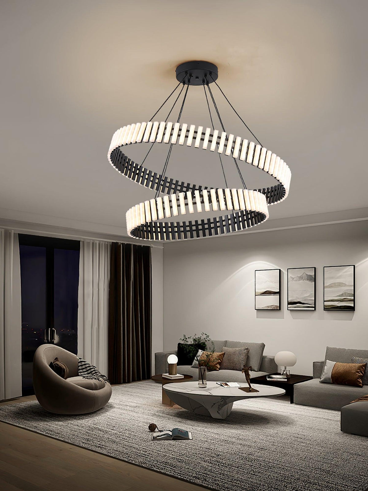 Hanging LED Chandelier Position 25