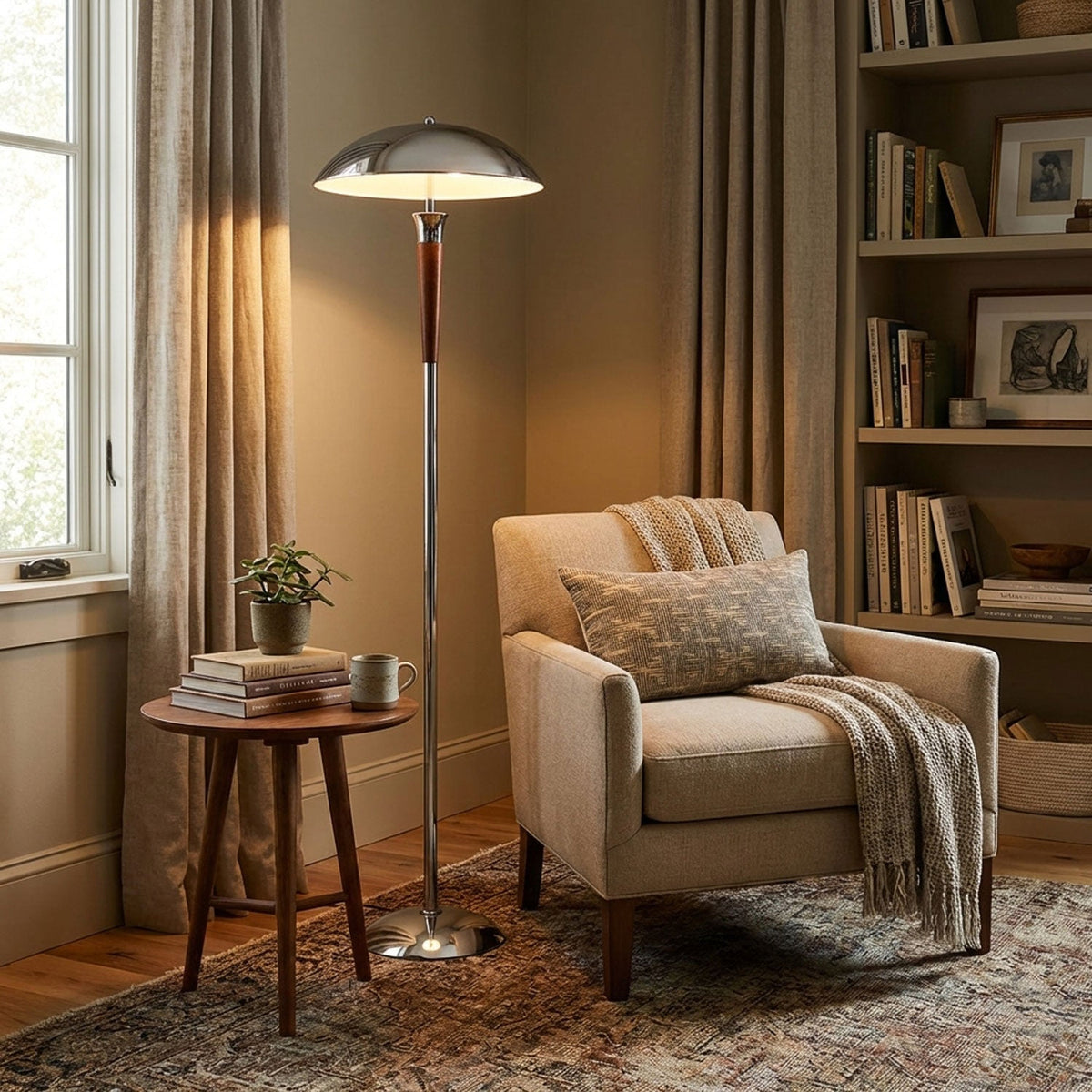 Helmet Floor Lamp Position 7