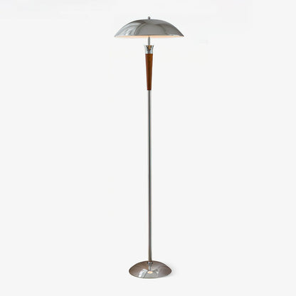 Helmet Floor Lamp - Adjustable Height, LED Light Source, Modern Design — front view