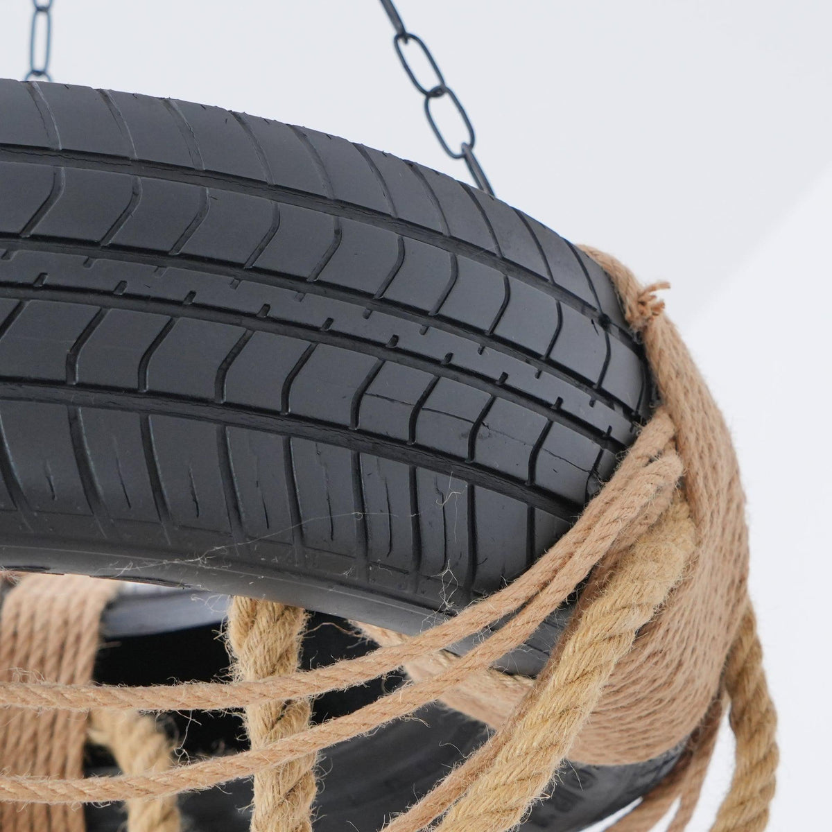 Hemp Rope Industrial Tire Chandelier Position 11