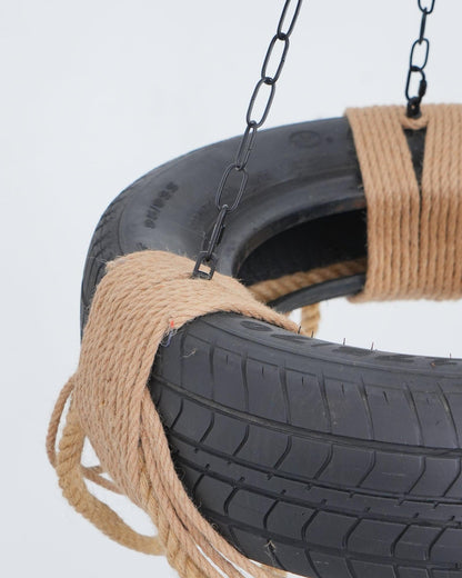 Hemp Rope Industrial Tire Chandelier Position 9