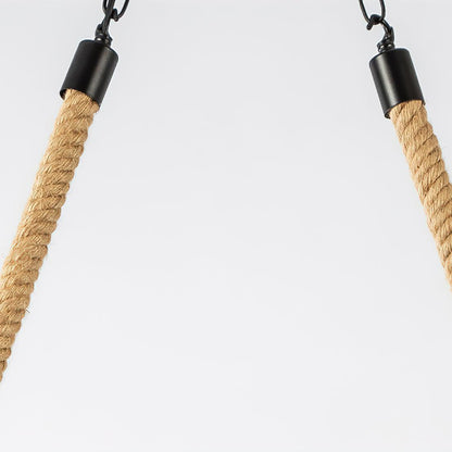 Hemp Rope Industrial Wave Chandelier Position 15