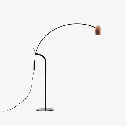 Hercules Adjustable Floor Lamp with Dimmable LED and Modern Design — lifestyle view