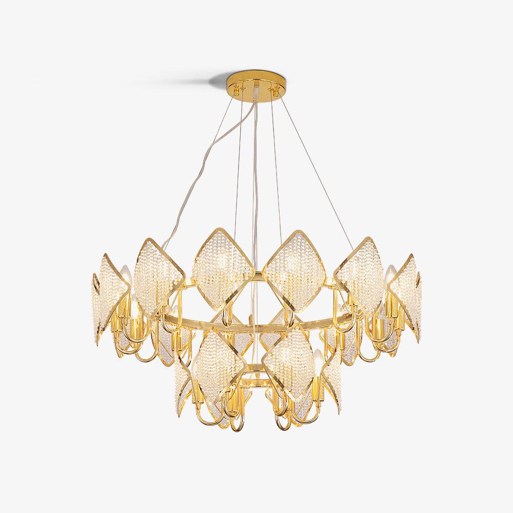 Chandelier with Crystal Accents