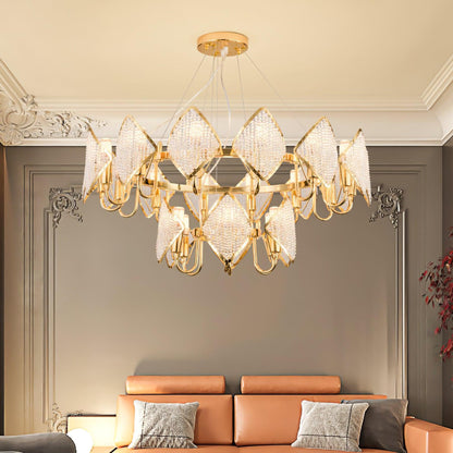 Chandelier with Crystal Accents