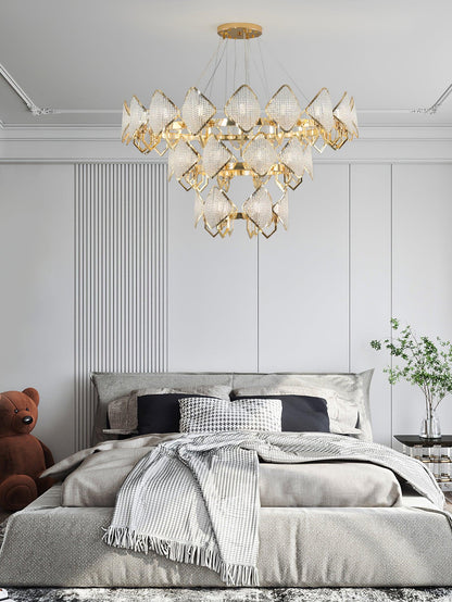 Chandelier with Crystal Accents