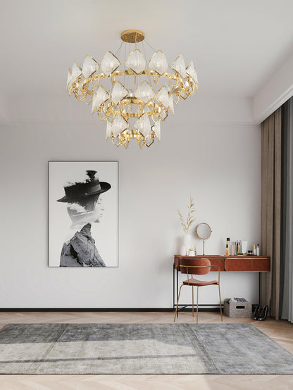 Chandelier with Crystal Accents