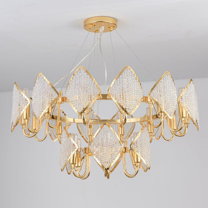 Chandelier with Crystal Accents