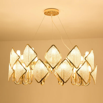 Chandelier with Crystal Accents