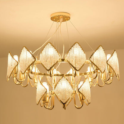 Chandelier with Crystal Accents