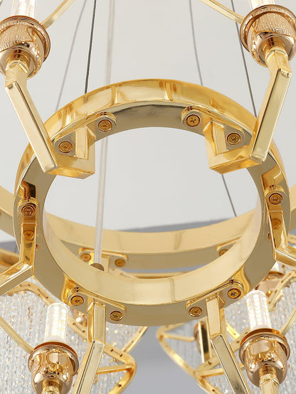 Chandelier with Crystal Accents
