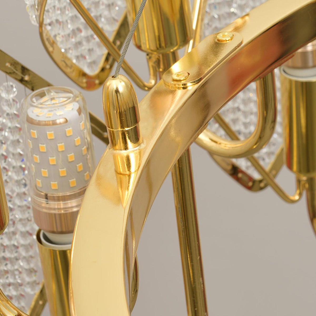 Chandelier with Crystal Accents