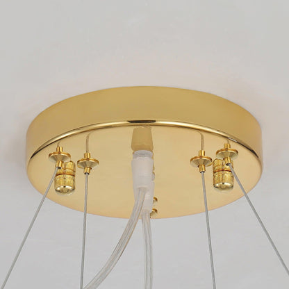 Chandelier with Crystal Accents