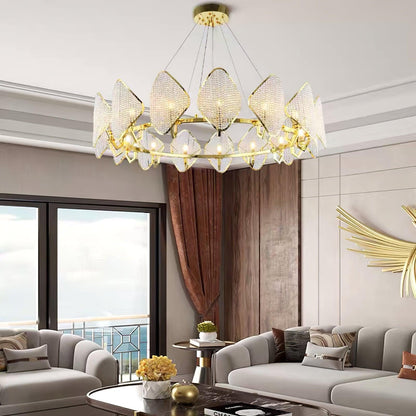 Chandelier with Crystal Accents