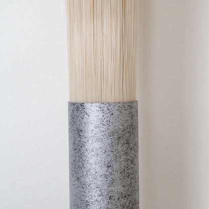 Horsehair Wall Lamp with Adjustable Light