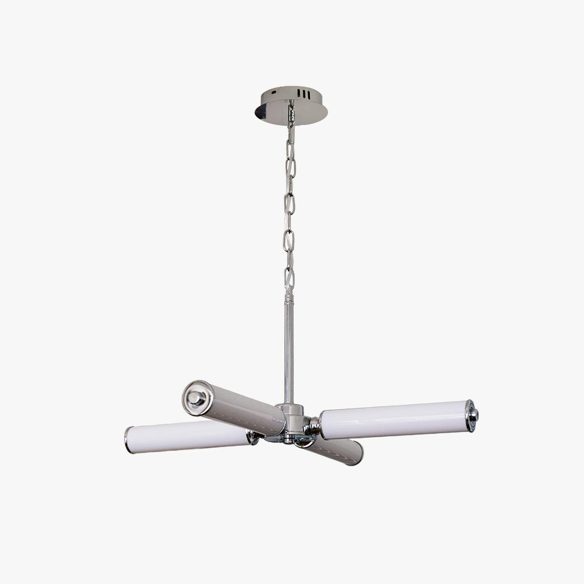Modern LED Chandelier, Dimmable — front view