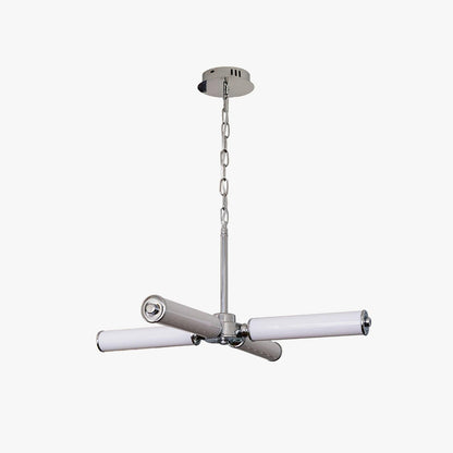 Modern LED Chandelier, Dimmable — front view