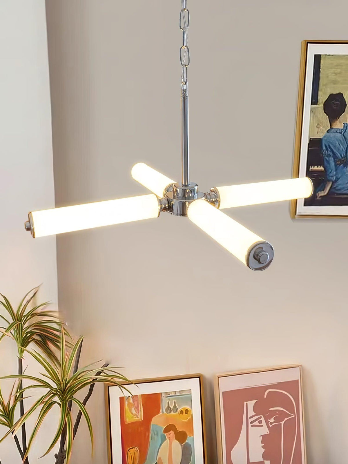Modern LED Chandelier, Dimmable