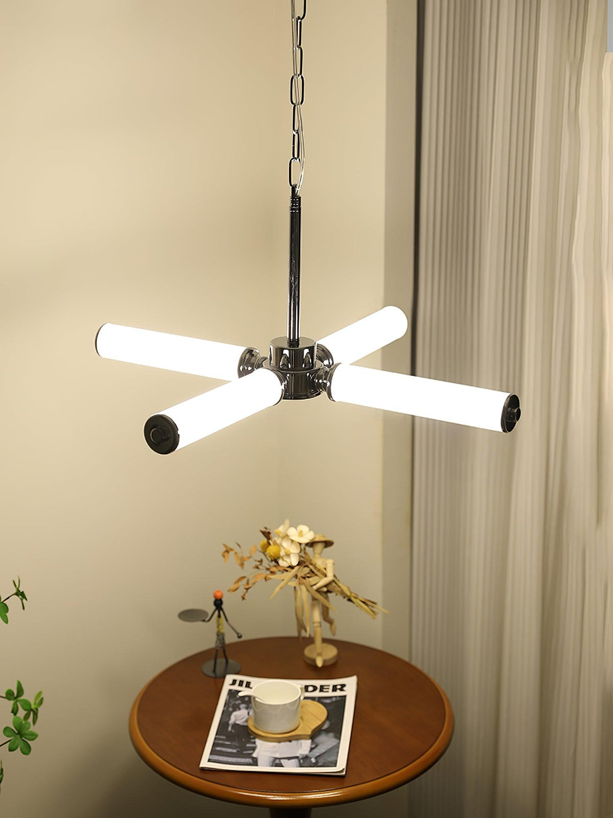 Modern LED Chandelier, Dimmable