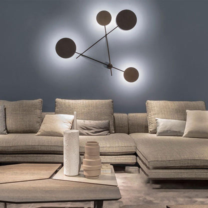 Lride Modern Wall Lamp - Adjustable Brightness & Energy Efficient Desi — side view