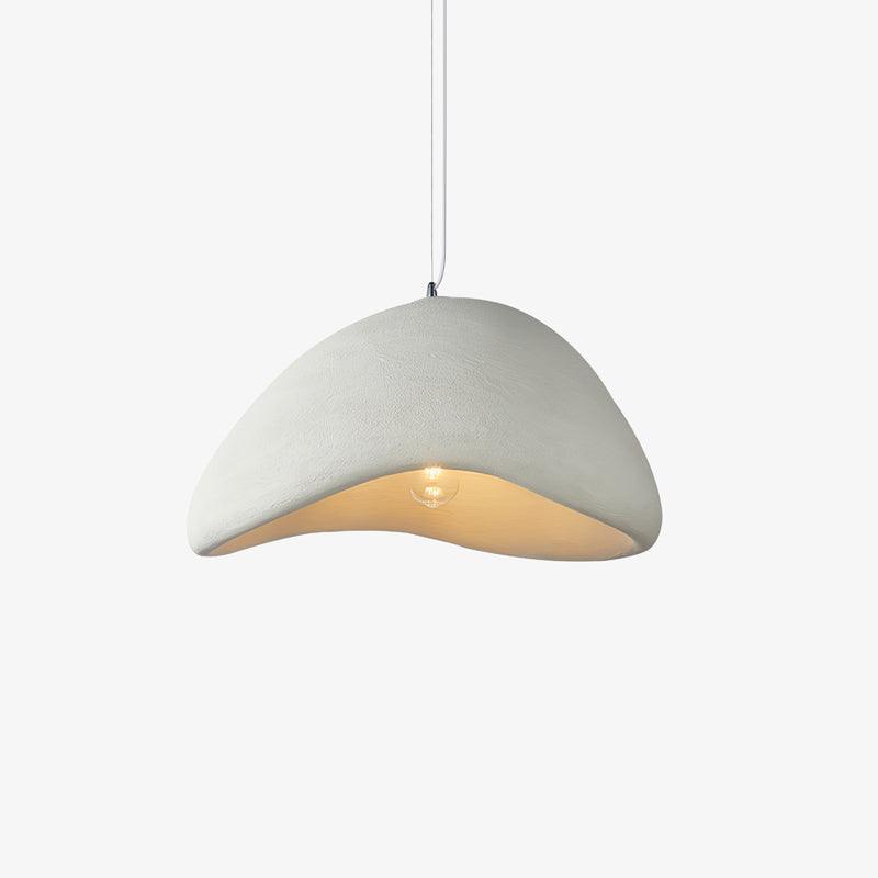Layered Dome Pendant Light with Adjustable Height — front view