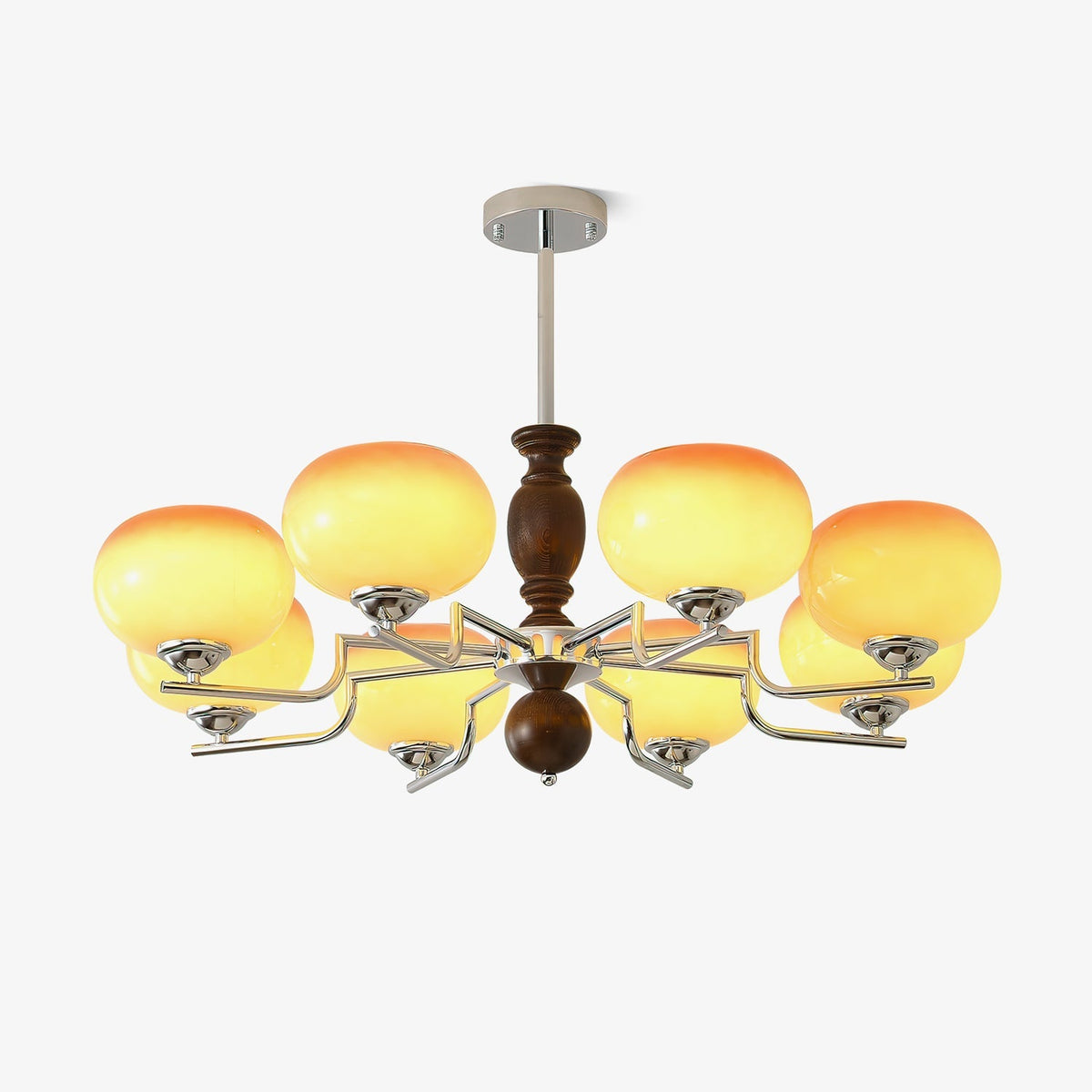 Modern Chandelier with Adjustable Brightness — alternate angle