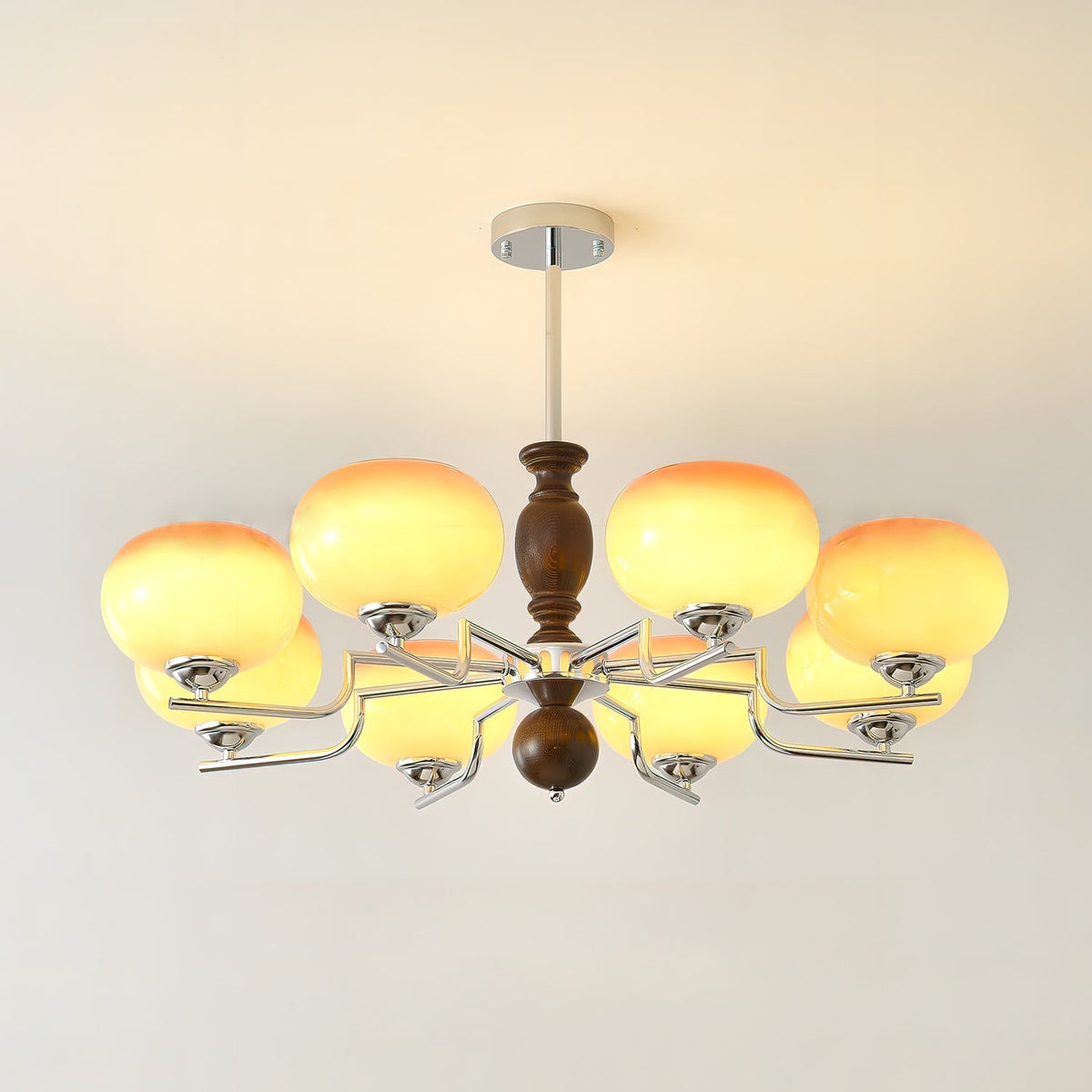 Modern Chandelier with Adjustable Brightness — detail view