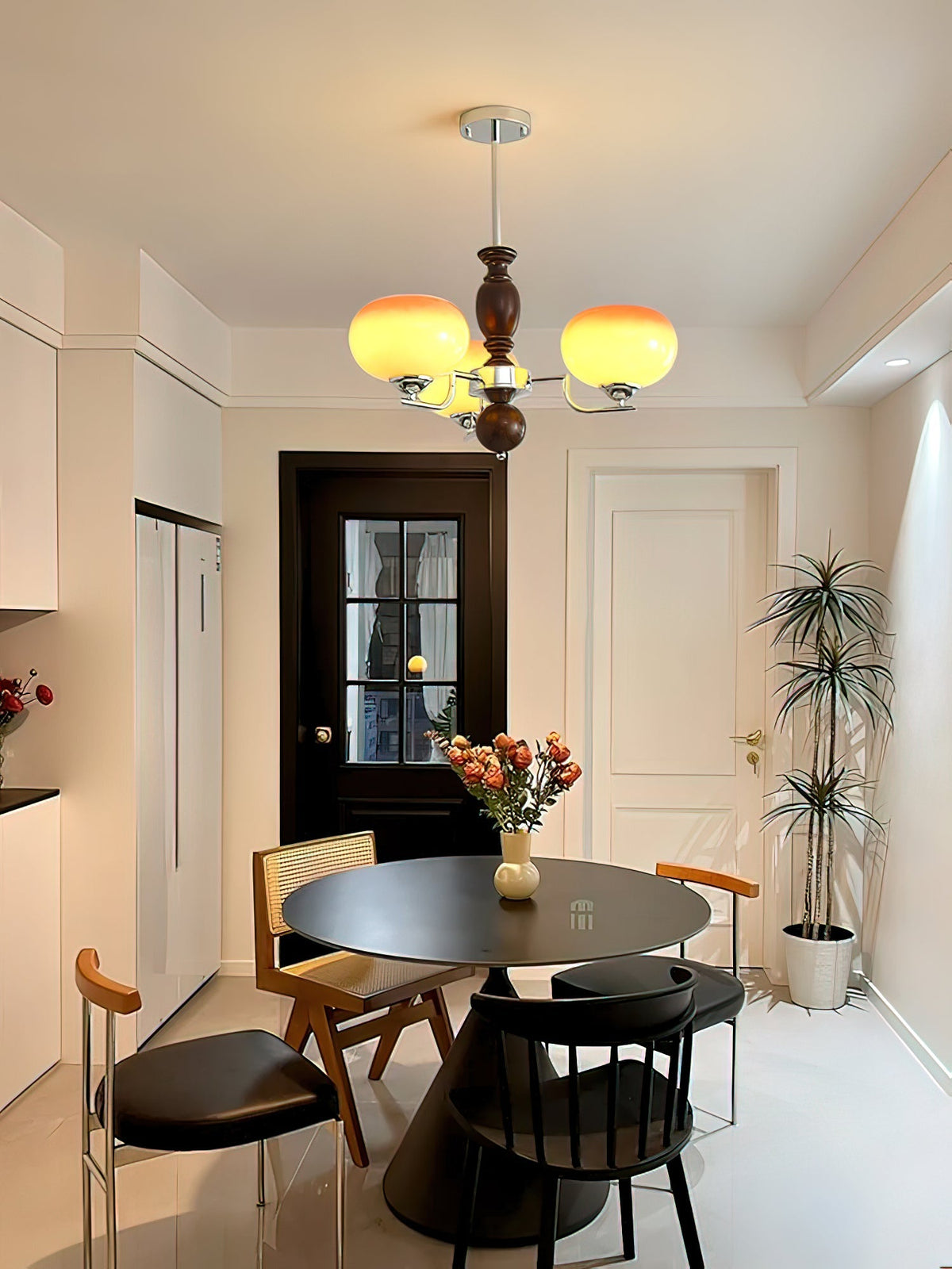 Modern Chandelier with Adjustable Brightness