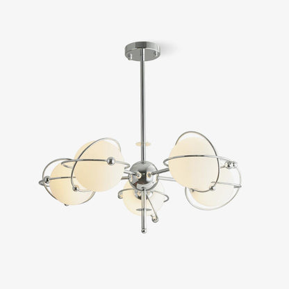 Chandelier with Adjustable Height and LED Lighting