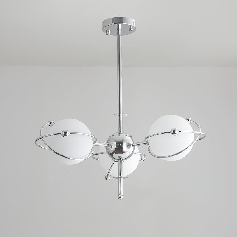 Chandelier with Adjustable Height and LED Lighting