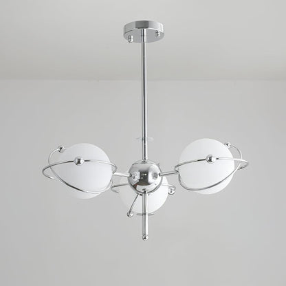 Chandelier with Adjustable Height and LED Lighting