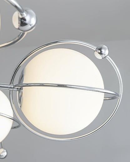 Chandelier with Adjustable Height and LED Lighting