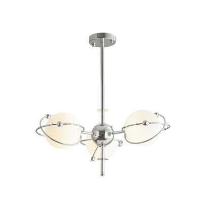 Chandelier with Adjustable Height and LED Lighting
