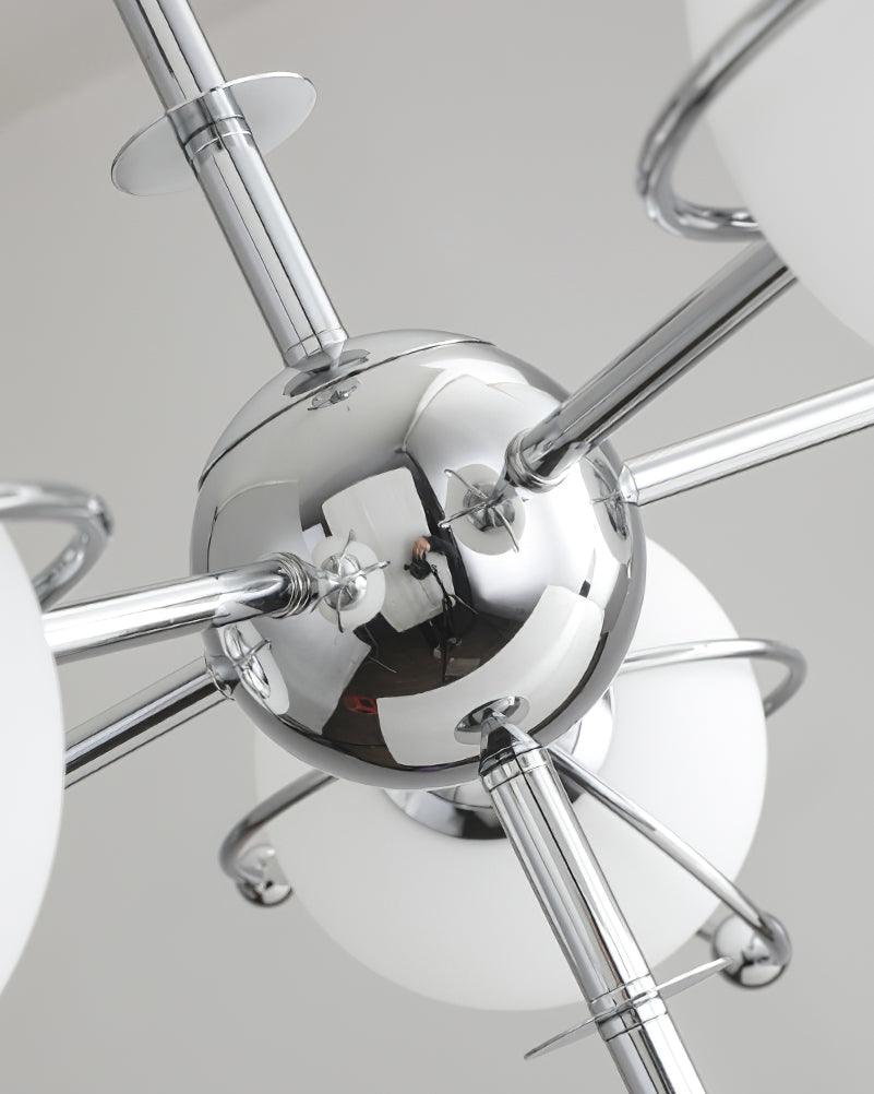 Chandelier with Adjustable Height and LED Lighting