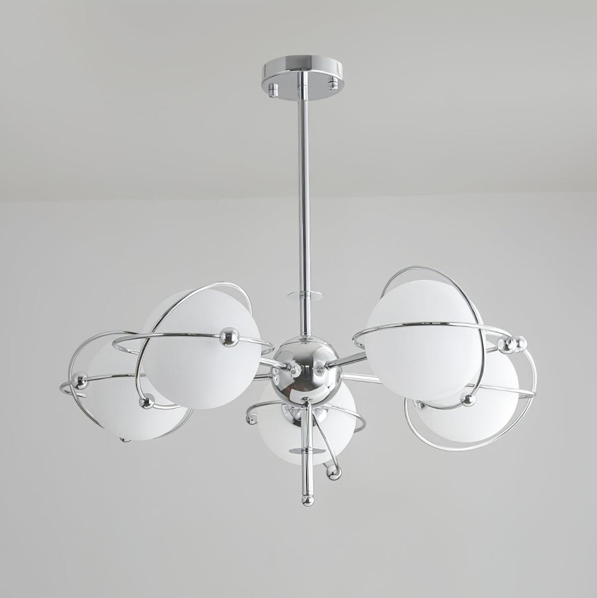 Chandelier with Adjustable Height and LED Lighting