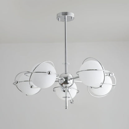 Chandelier with Adjustable Height and LED Lighting
